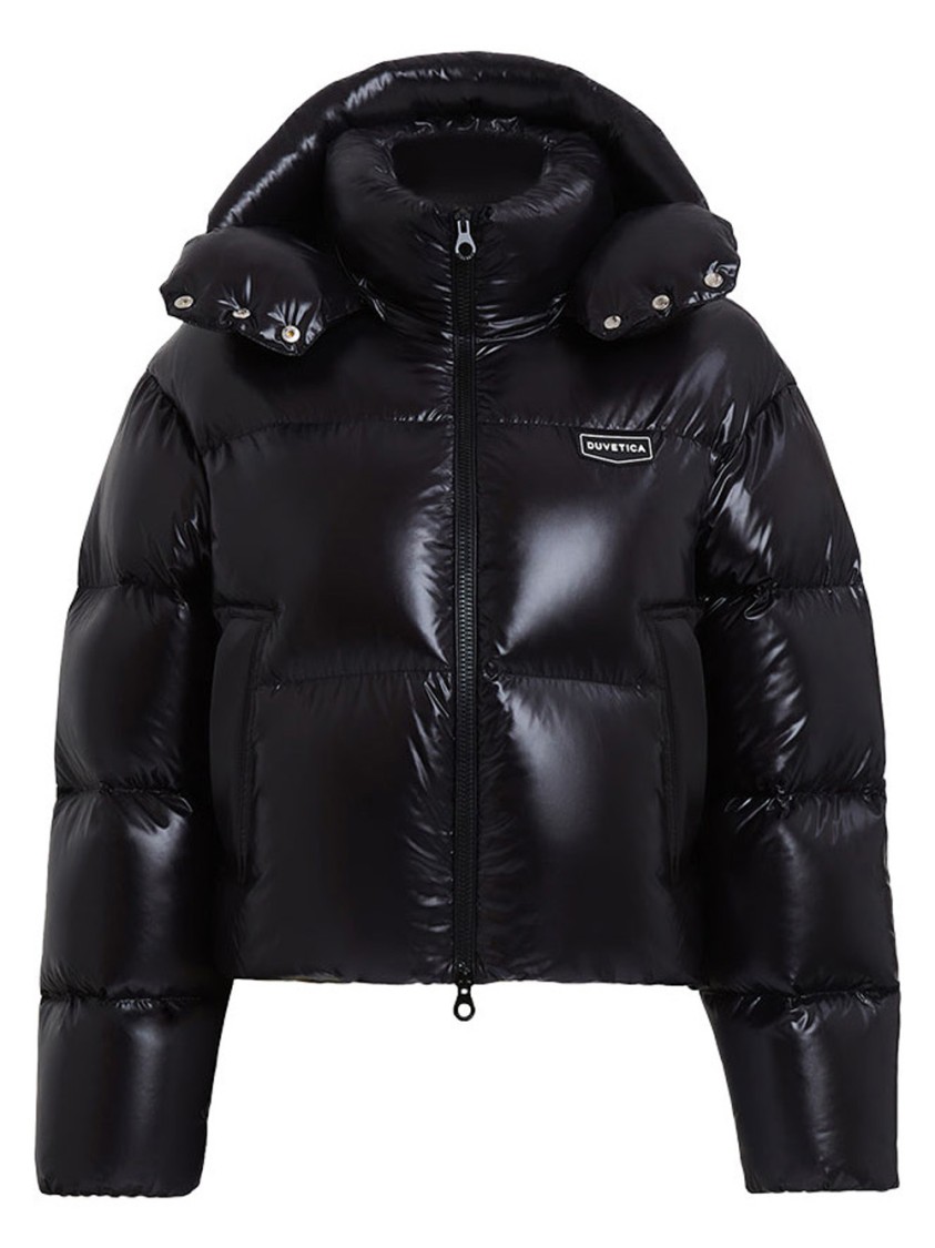 Diadema Short Down Jacket by Duvetica in Black color for Luxury