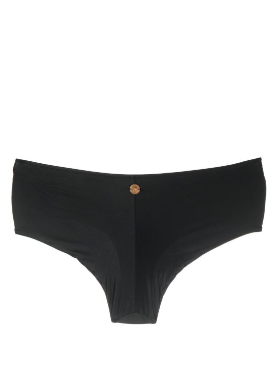 Shop Versace Curved Bottom In Black
