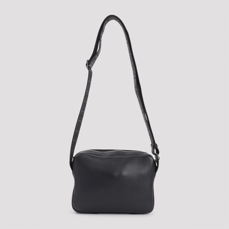Loewe Military Messenger Xs Hunter Black Soft Calf Bag In Black