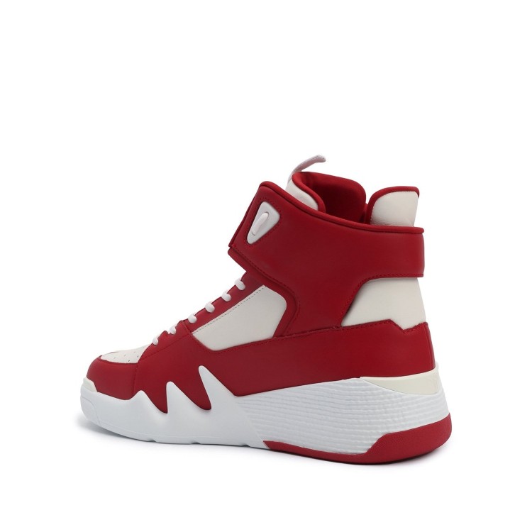 Shop Giuseppe Zanotti Talon High-top Sneakers In Red