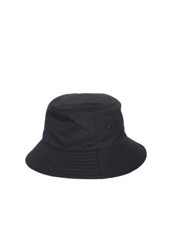 Shop Burberry Nylon Cap In Black