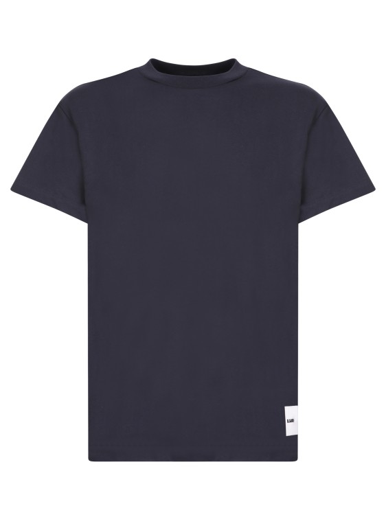 Shop Jil Sander 3-pack T-shirt By . Minimal And Iconic Sweater, In Line With The Brand Identity, Made Of R In Black