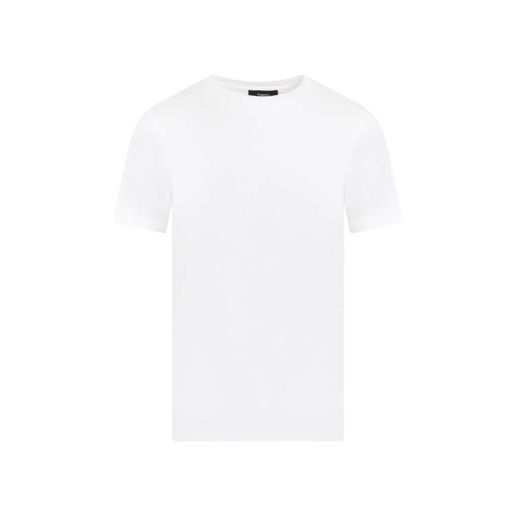 Theory Crew-neck T-shirt In White