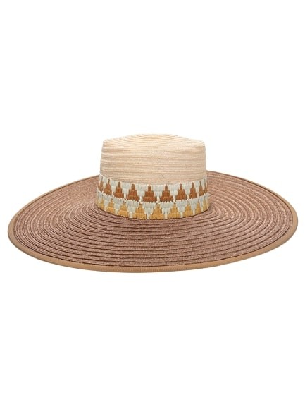 D’estrëe Annie Bicolor Hat In Brown