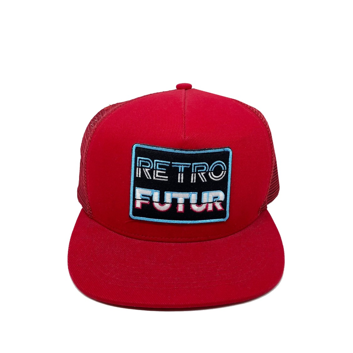 Retro Futur Cap by Saint Laurent in Red color for Luxury Clothing