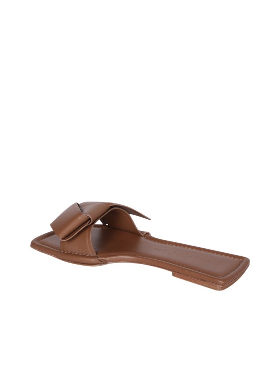 Shop Acne Studios Brown Leather Sandals