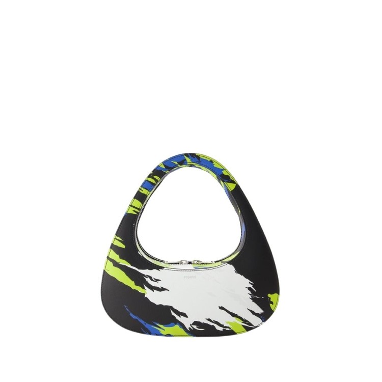 Coperni Swipe Baguette - - Leather - Multicolour In White