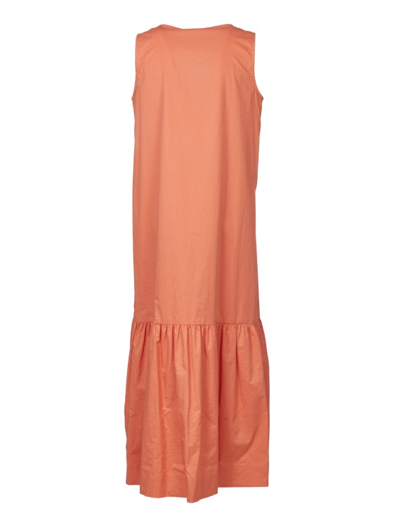 Shop Paul Smith Orange Flounce On The Bottom Dress
