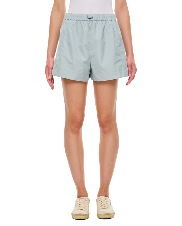Shop Fendi Nylon Shorts In Neutrals