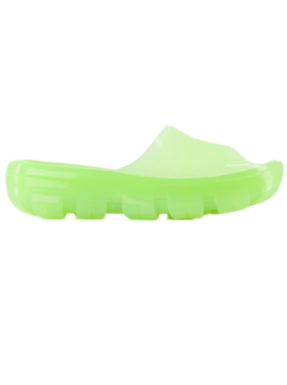 Ugg 30mm Jella Pvc Slides In Green