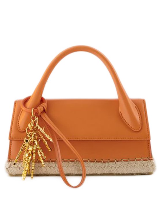 Jacquemus Le Chiquito Long Cordao Bag  - Orange - Leather
