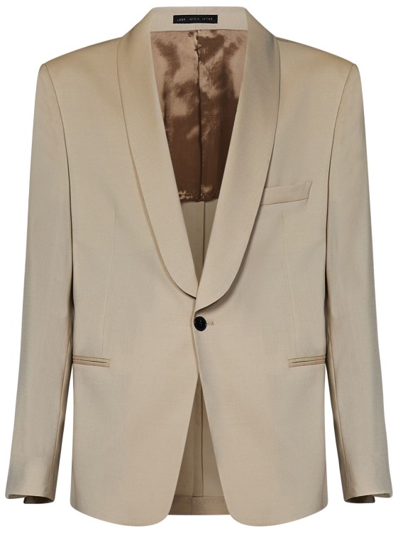 Shop Low Brand Sandshell-colored Wool Evening Suit In Neutrals