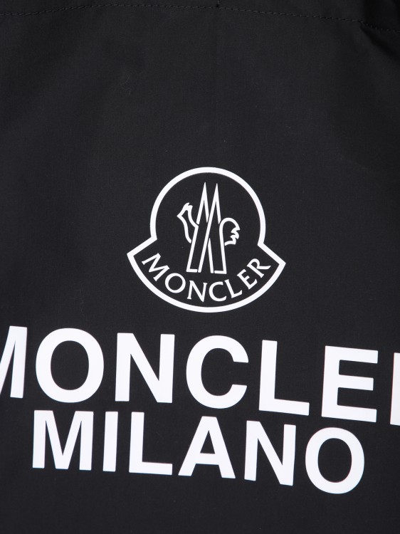Shop Moncler Tote Bag In Black