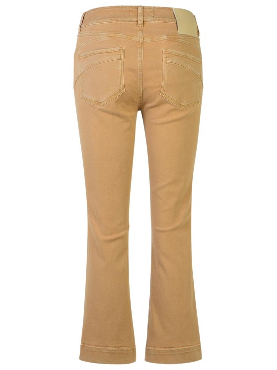 Shop Sportmax Enna' Beige Cotton Jeans In Brown