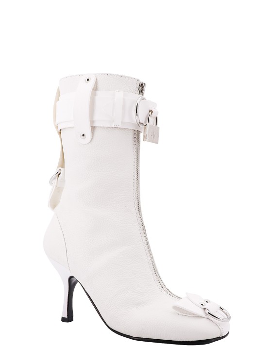 Shop Jw Anderson White Leather Boots