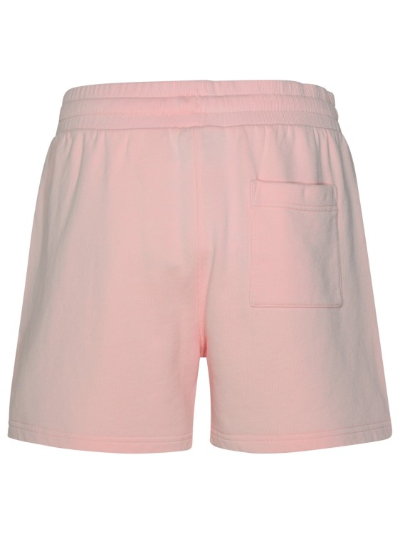Shop Casablanca Equipement Sportif' Pink Organic Cotton Shorts