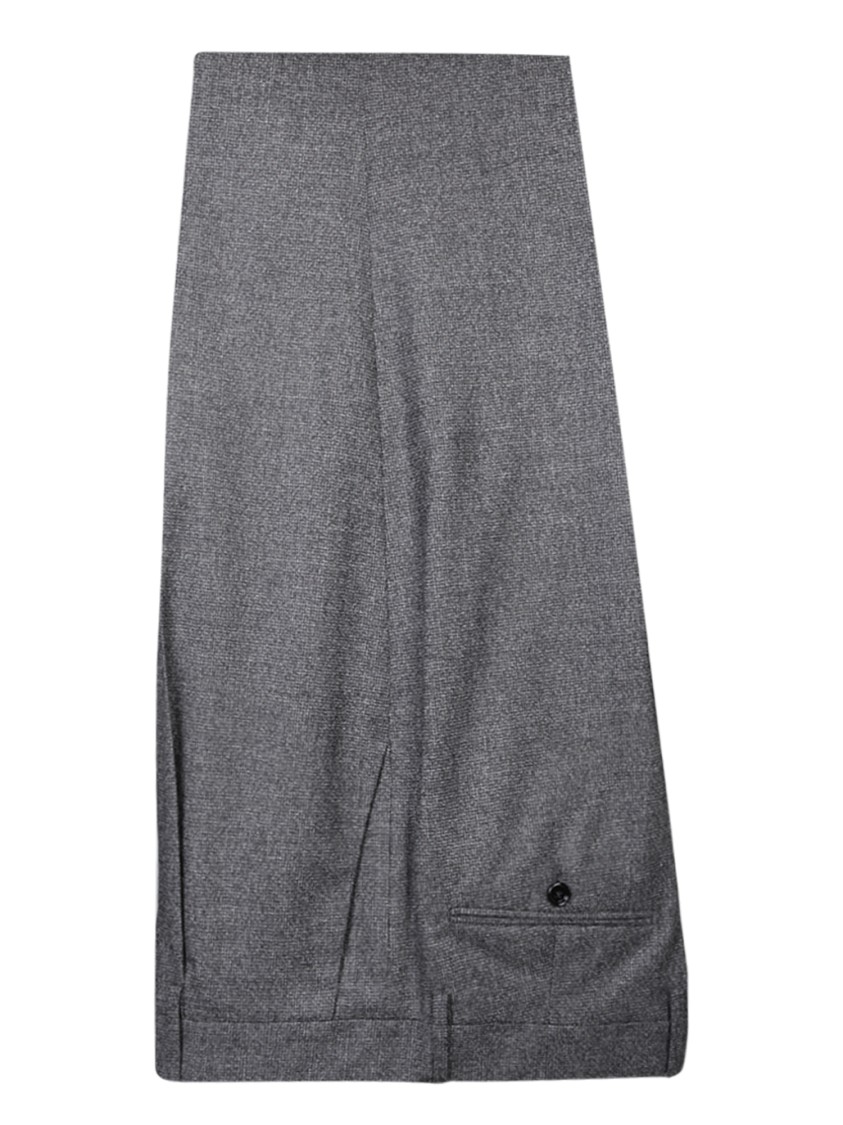 Lardini Tailored Suit With Design And Refined Detailing In Grey