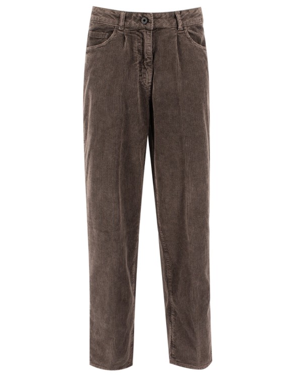Jan regular fit corduroy trousers made from pure organic cotton 54474