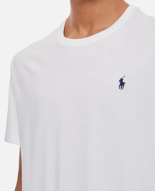Shop Polo Ralph Lauren Short Sleeve-t-shirt In White