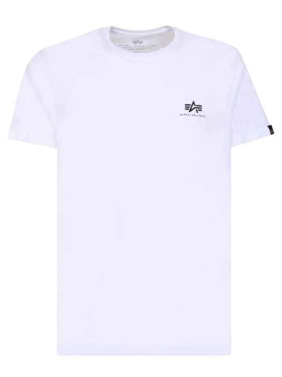 Alpha Industries White Logo T-shirt