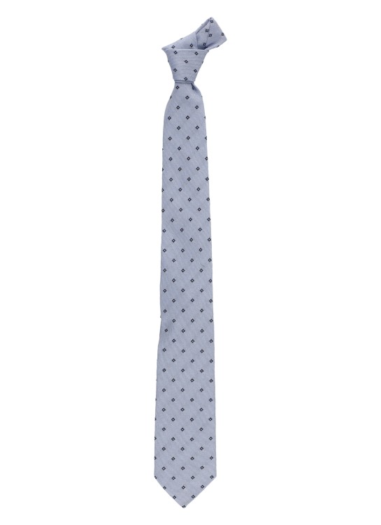 Church's Silk And Wool Tie In Grey