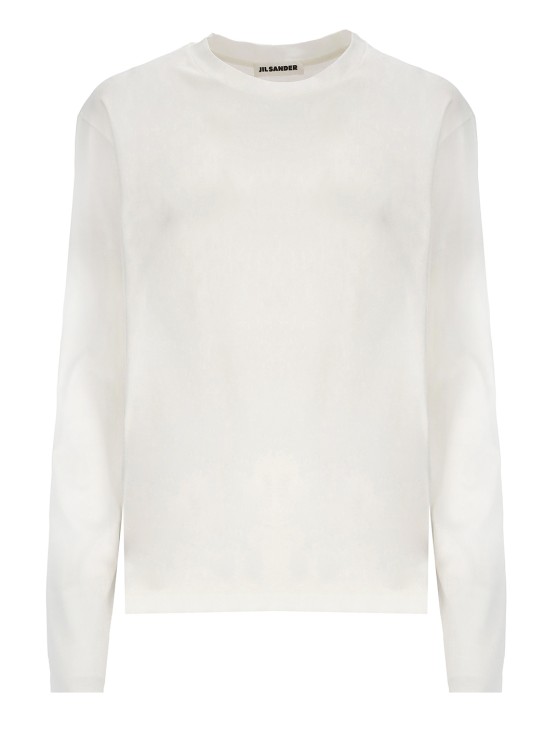Jil Sander Cotton T-shirt In White