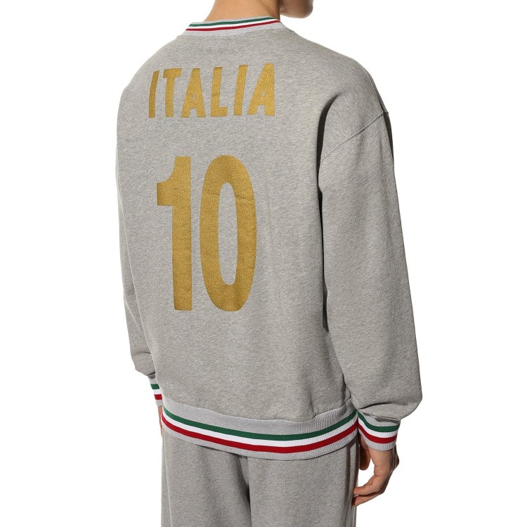 Shop Dolce & Gabbana Logo Sweatshirt In Grey
