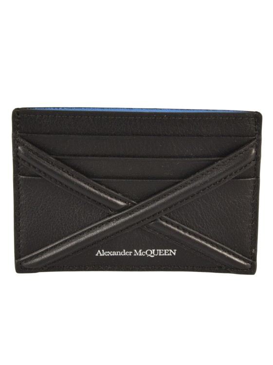 Alexander Mcqueen Black Harness Cardholder