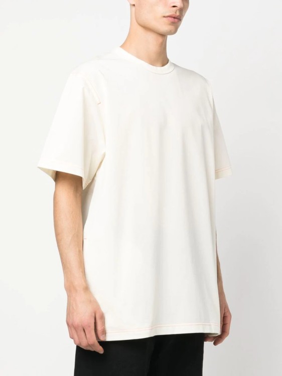 Shop Y-3 White Premium T-shirt