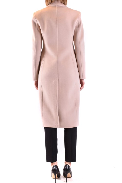 Shop Pinko Pink Double-breasted Coat