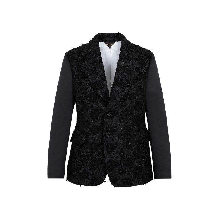 COMME DES GARÇONS COMME DES GARÇONS BLACK SINGLE-BREASTED JACKET 