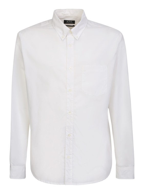 Apc Edouard Cotton White Shirt