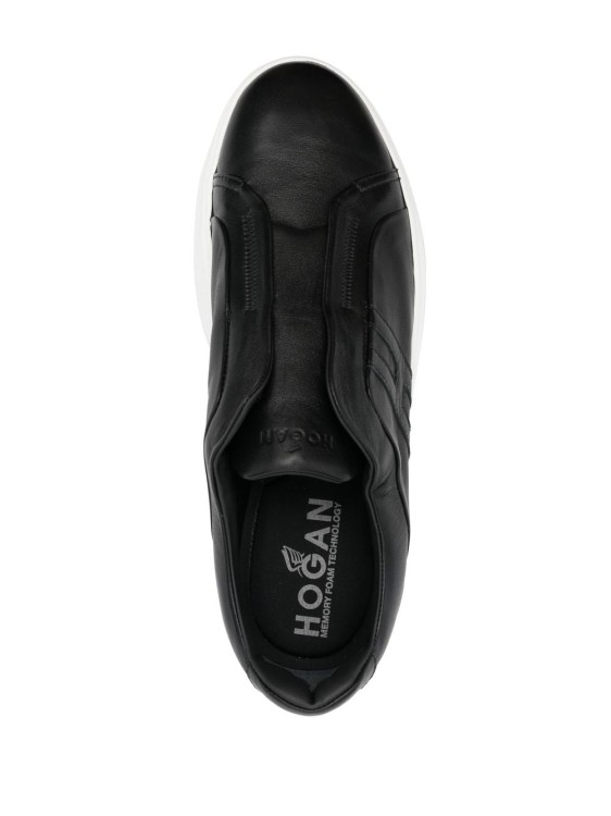 Shop Hogan Low-top Sneakers In Black