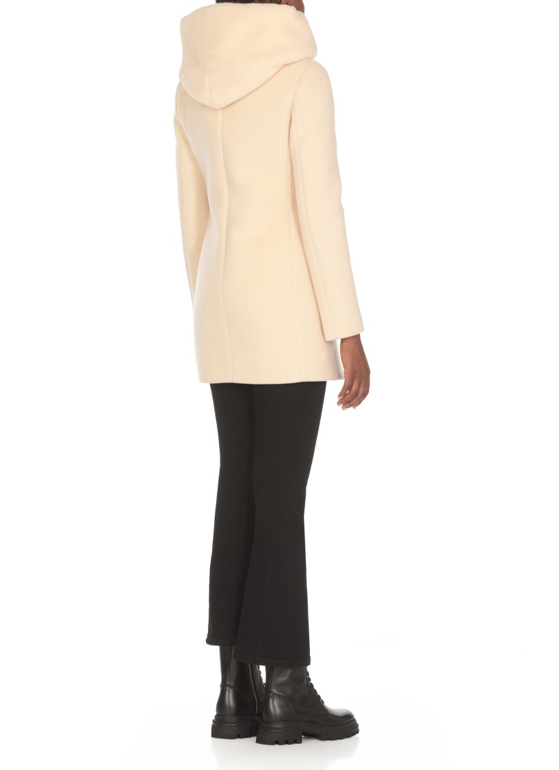 Fay Toggle Coatt In Neutrals