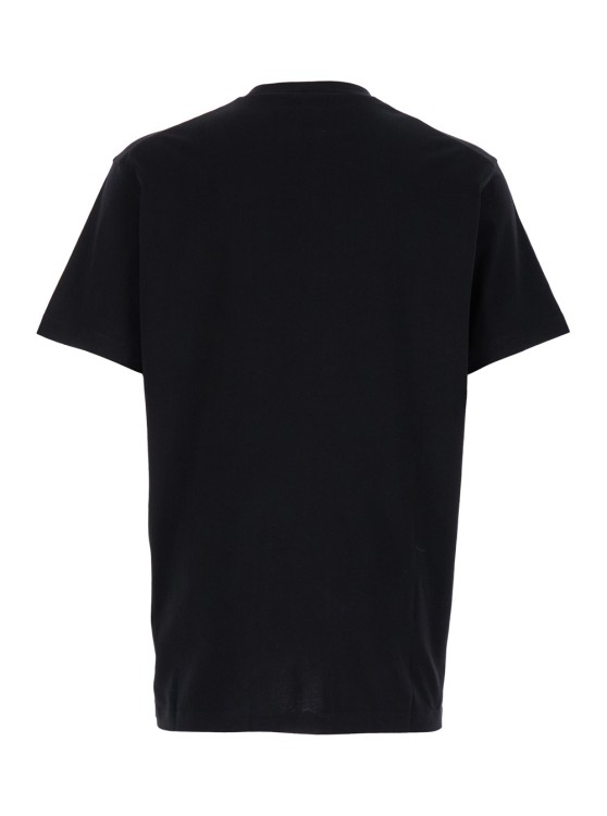 Dsquared2 Logo-print Crewneck T-shirt In Black