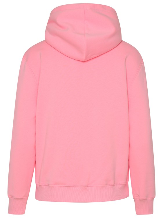 Shop Lanvin Rose Cotton Sweatshirt In Pink