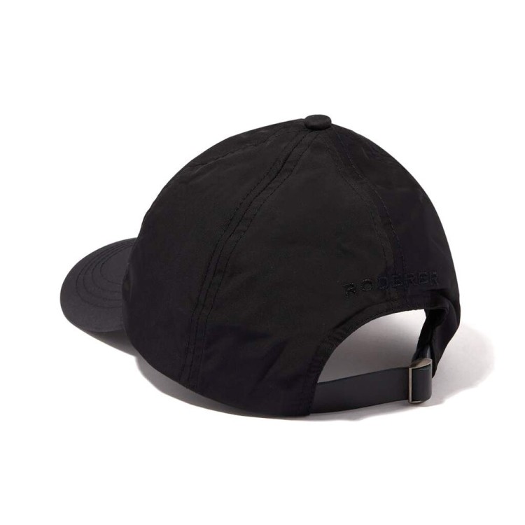 Shop Roderer Stellar Nylon Baseball Cap - Embroidered Logo Black