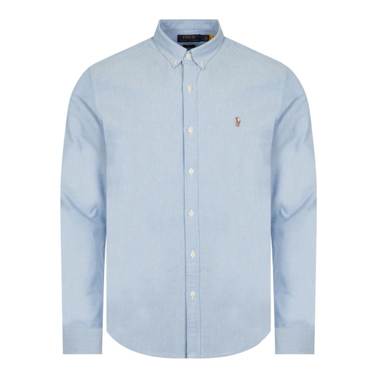 Polo Ralph Lauren Oxford Shirt Blue In Blue
