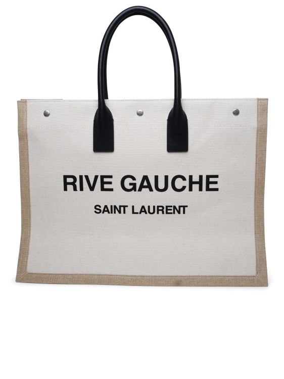 Shop Saint Laurent Shopping Rive Gauche In White
