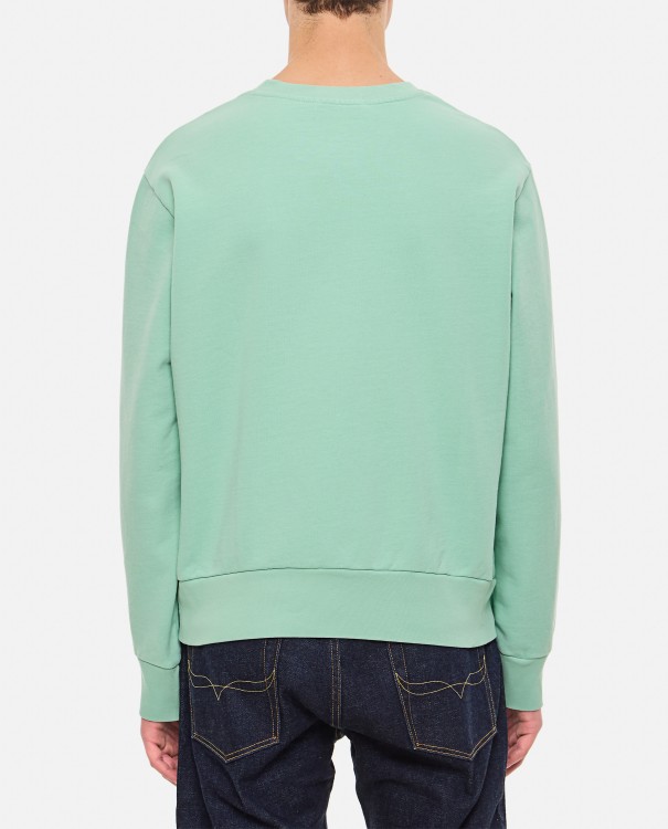 Shop Polo Ralph Lauren Cotton Sweatshirt In Green