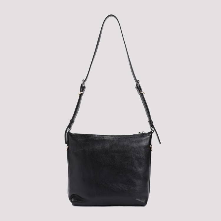 Shop Givenchy Black Calf Leather Voyou Small Bag