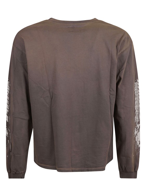 Shop Rhude Dakar 91 Long-sleeve T-shirt In Grey