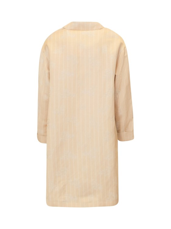 The One Antique Pink Viscose Paul Dust Coat In Pink