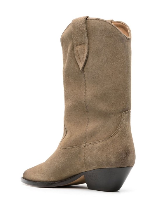 Shop Isabel Marant Duerto Ankle Boots In Neutrals