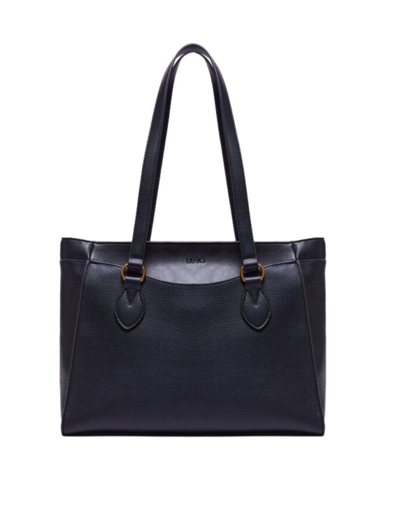 Shop Liu •jo Black Shopper Bag