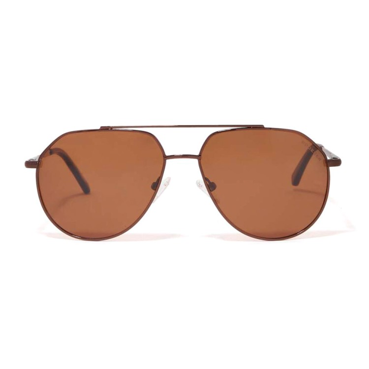 Roderer Edgar Aviator Polarized Sunglasses - Brown / Brown