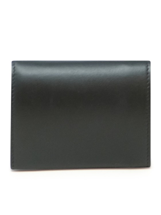 Shop Christian Louboutin Black Leather Loubi54 Wallet