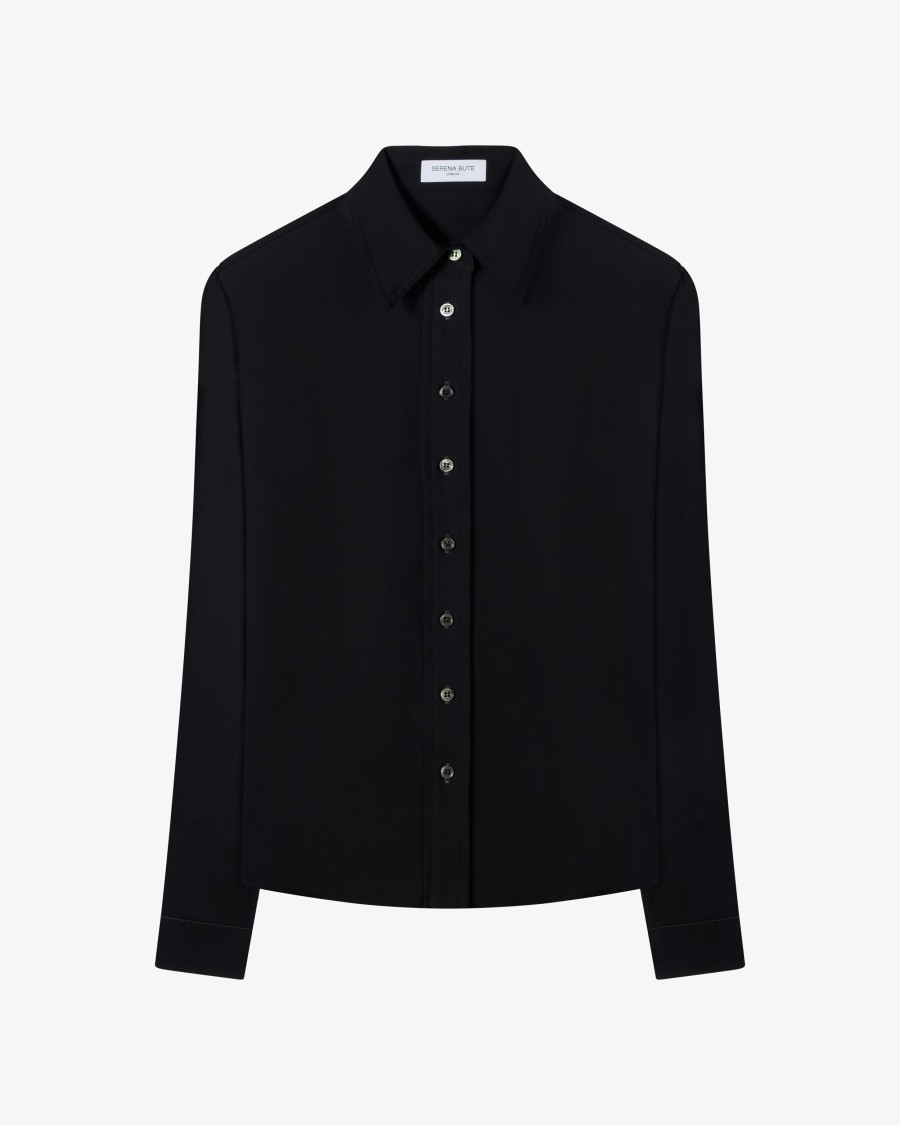 Serena Bute Serena Shirt - Black In Black