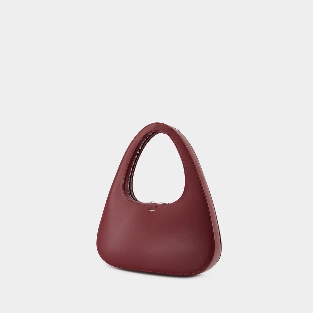 Coperni Large Baguette Swipe Bag Purse In Red