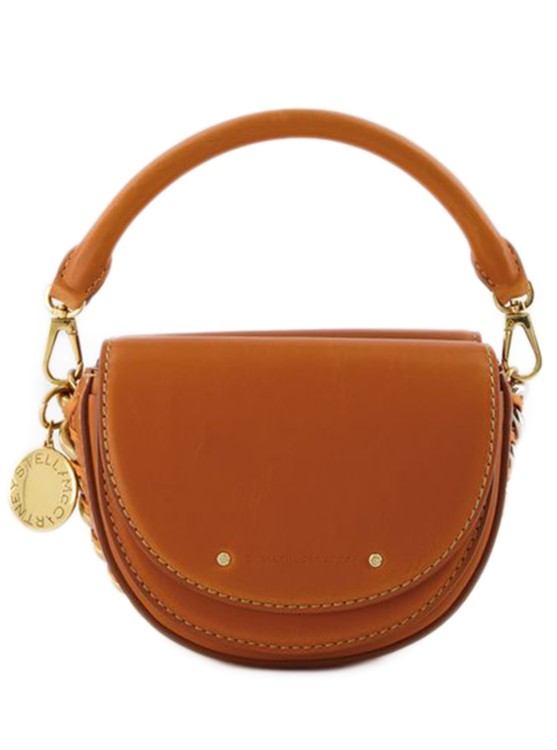 Shop Stella Mccartney Flap Alter Mat Bag  - Vegan Leather - Brown
